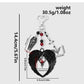 Keypus - Y2K Gothic Bat Coffin Wing Heart Keychain