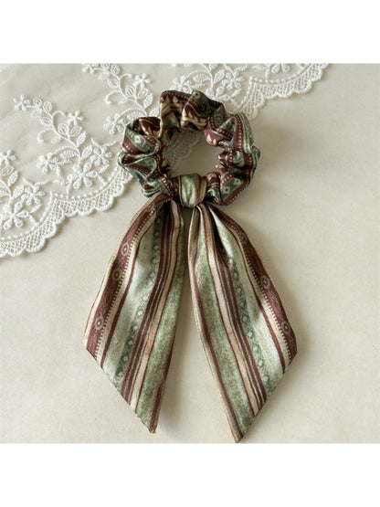 Gifty - Bohemian Satin Scrunchie with Flowing Ties