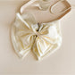 Beau - Layered Bow Polyester Claw Clip