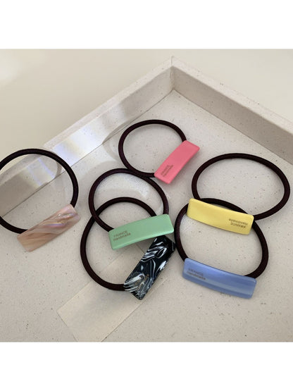 Gifty - Simple Rectangular Acetate Hair Tie
