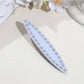 Beau - Rhinestone Acrylic Side Fringe Hair Clip