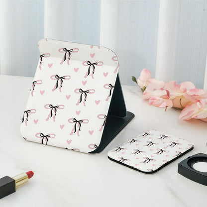 Mirroray - Butterfly Bow Pattern Tabletop Makeup Mirror