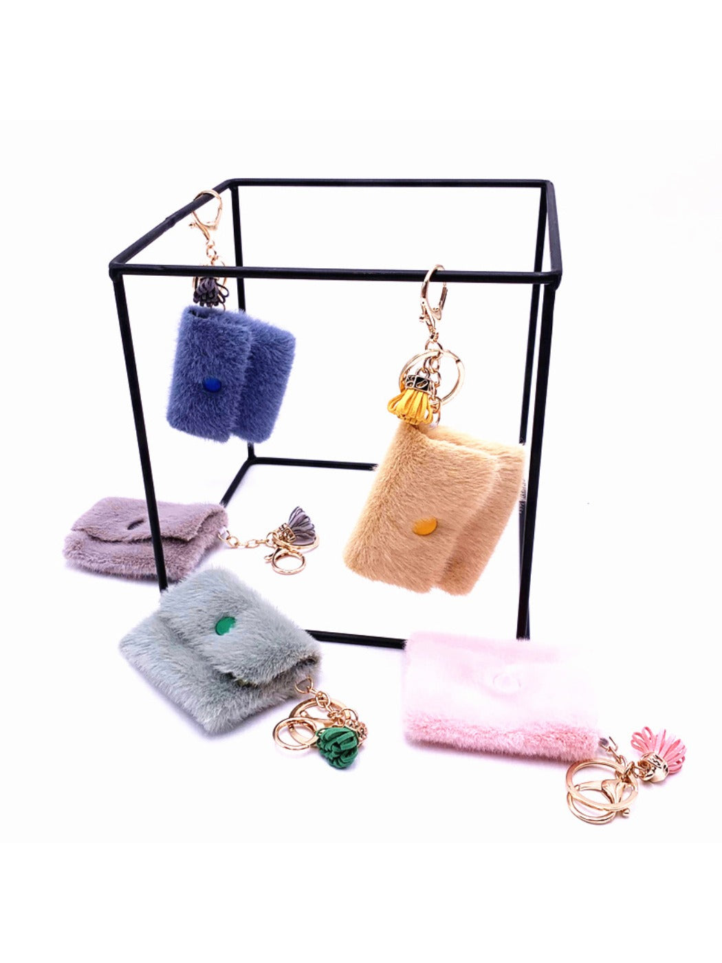 Keypus - Mini Wallet Plush Bag Charm Keychain
