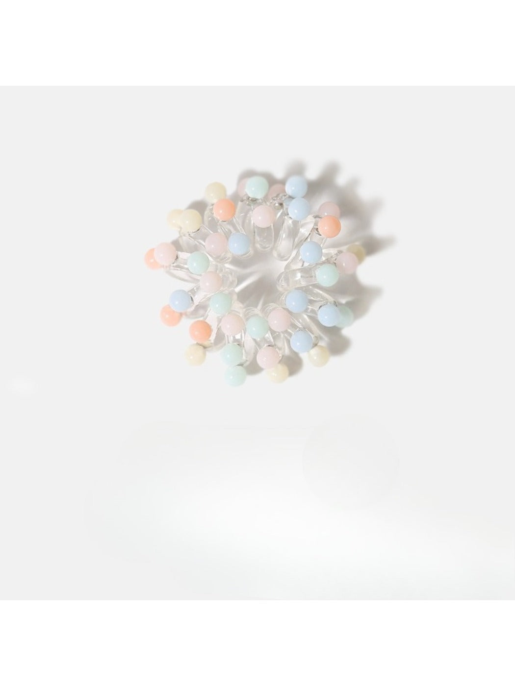 Gifty - Colorful Beaded Spiral Hair Ties