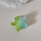 Beau - Glossy Gradient Starfish and Flower Claw Clip