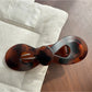 Beau - Vintage Flat Bow Hair Claw Clip