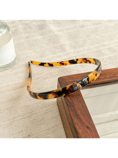 Gifty - Retro Acetic Acid Fiber Slim Headband