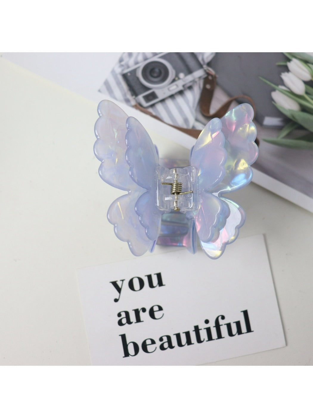 Beau - Double Layer Sweet Butterfly Clip