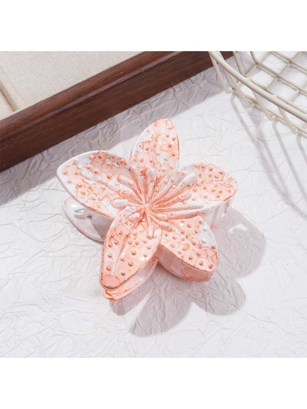Beau - Trendy Colorful Flower Shaped Hair Clip