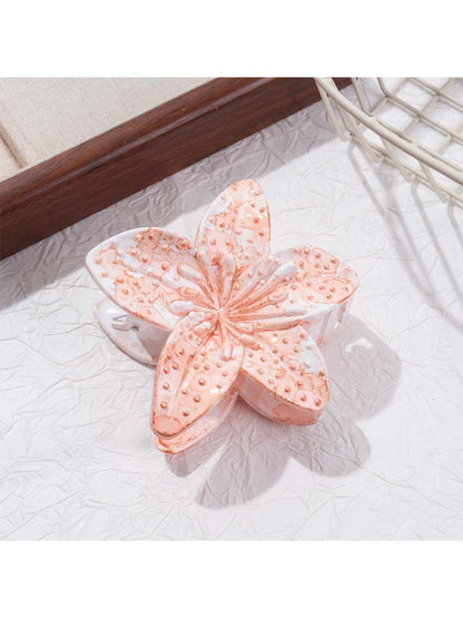 Beau - Trendy Colorful Flower Shaped Hair Clip