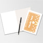 Carduria - Floral Pattern Thank You Greeting Card