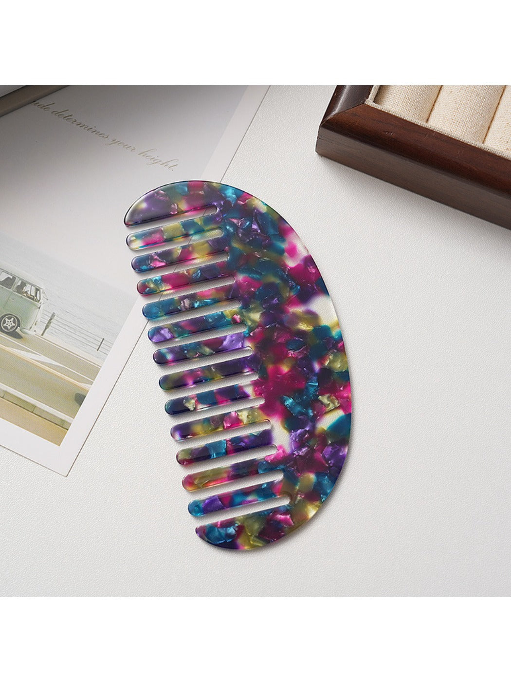 Camerow - Semi Circle Hair Styling Brush