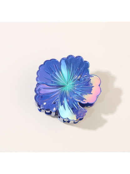 Beau - Colorful Hibiscus Shaped Hair Claw Clip