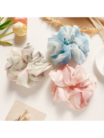 Gifty - Elegant Gradient Color Block Scrunchie