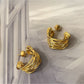 Earedge - Vintage C Hoop Earrings