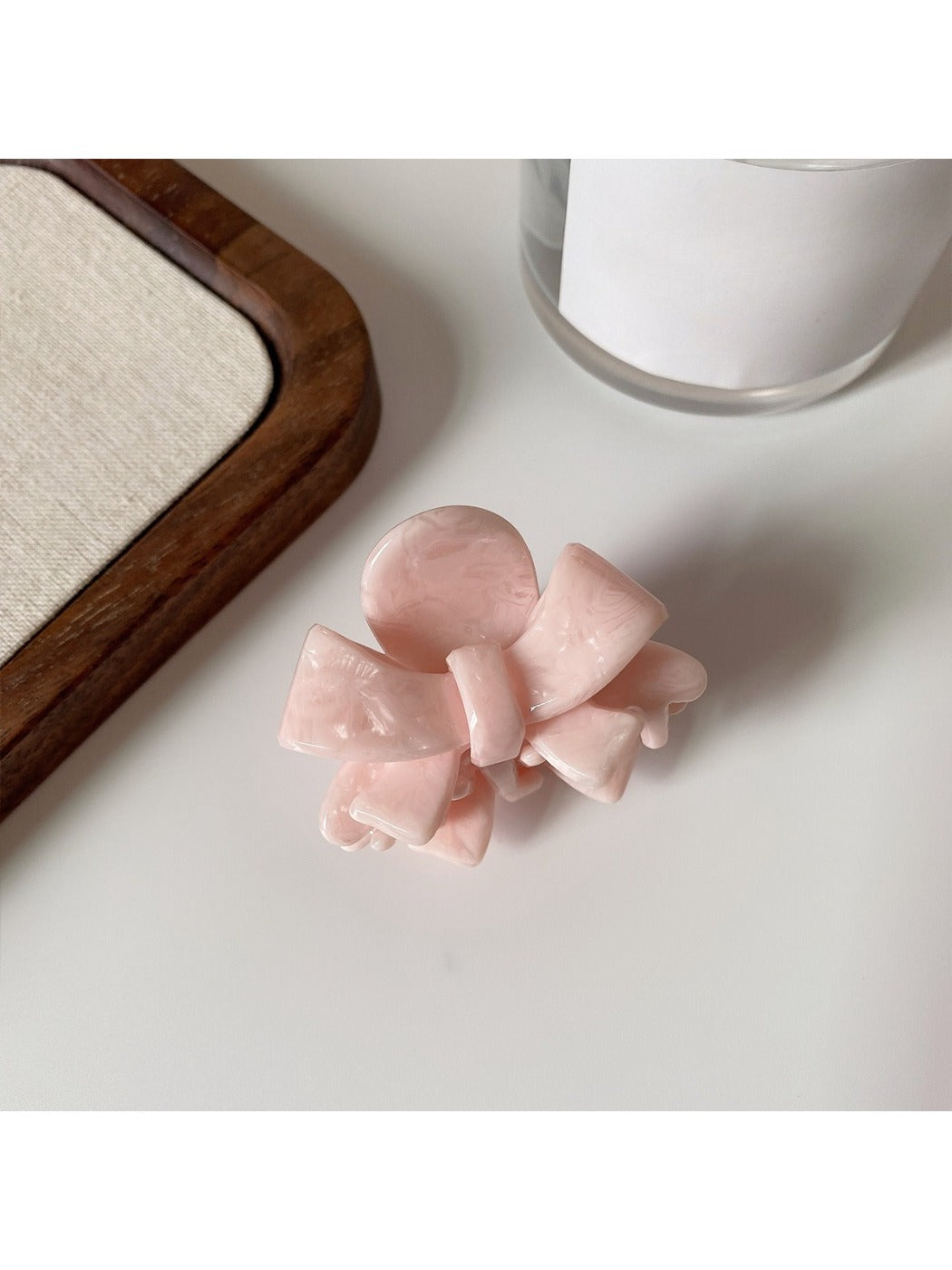 Beau - Small Double Bow Claw Clip