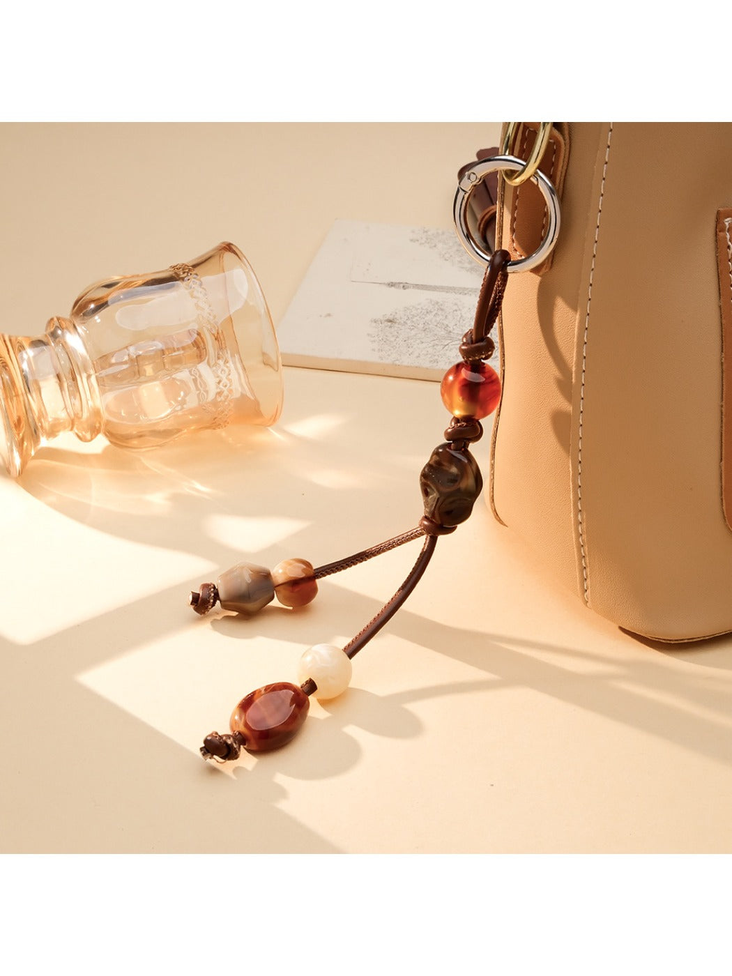 Keypus - Vintage Beaded Charm Keychain