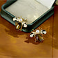 Earedge - Vintage Luxe Bee-Shaped Stud Earrings