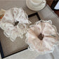 Gifty - Spring Floral Ruffle Scrunchies