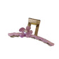 Beau - Sweet Floral Wave Shape Hair Styling Claw Clip