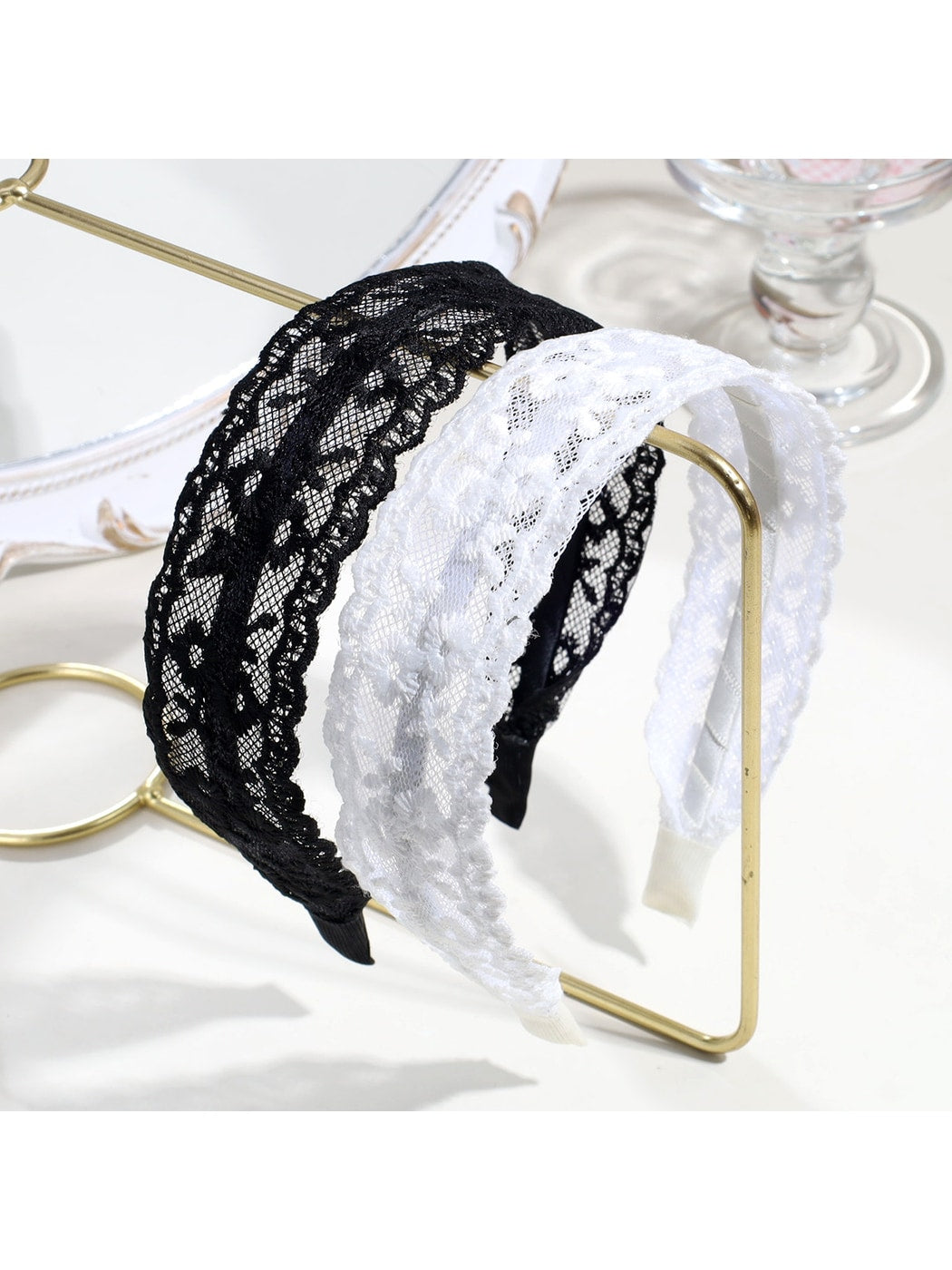 Gifty - Elegant Hollow Lace Wide Women's Headband