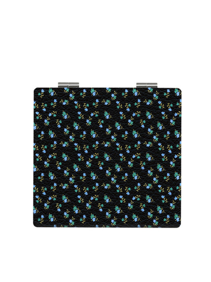 Mirroray - Floral Pattern Folding Glass Makeup Mirror