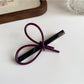 Beau - Openwork Bow Hair Clip