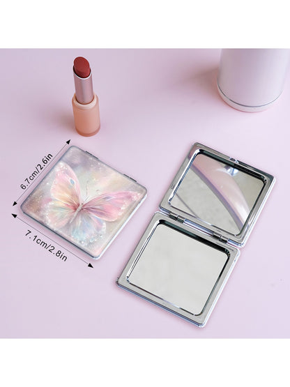 Mirroray - Butterfly Design Portable Folding Makeup Mirror