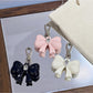 Keypus - Glossy Bow Acrylic Bag Charm Keychain