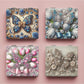 Mirroray - Butterfly Print Foldable Compact Mirror