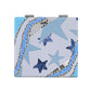 Mirroray - Glitter Star Pattern Square Folding Makeup Mirror