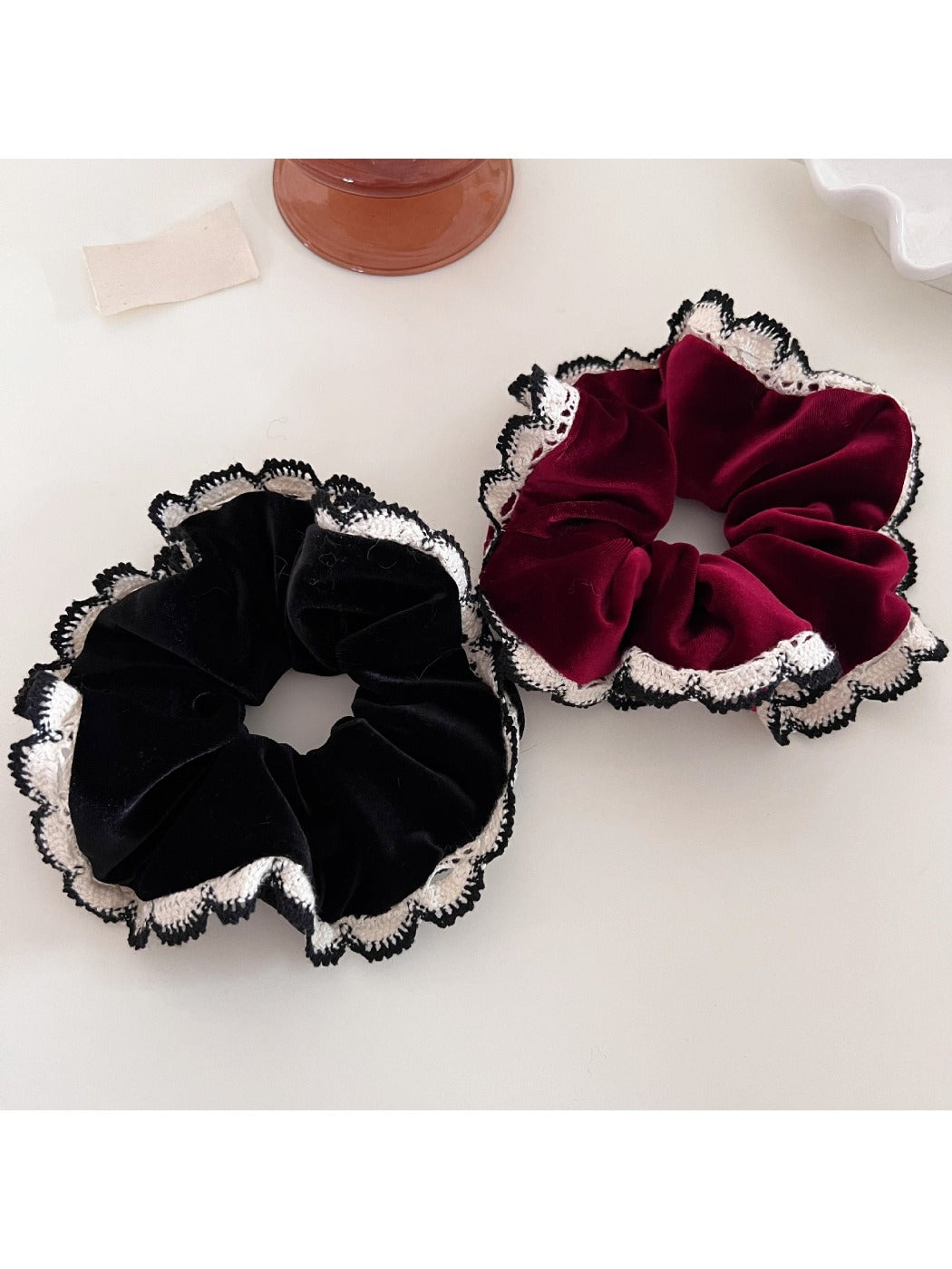 Gifty - Lace Bow Hair Ties for Women