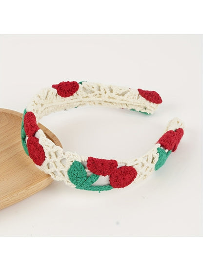 Gifty - Colorful Flower Wide Headband