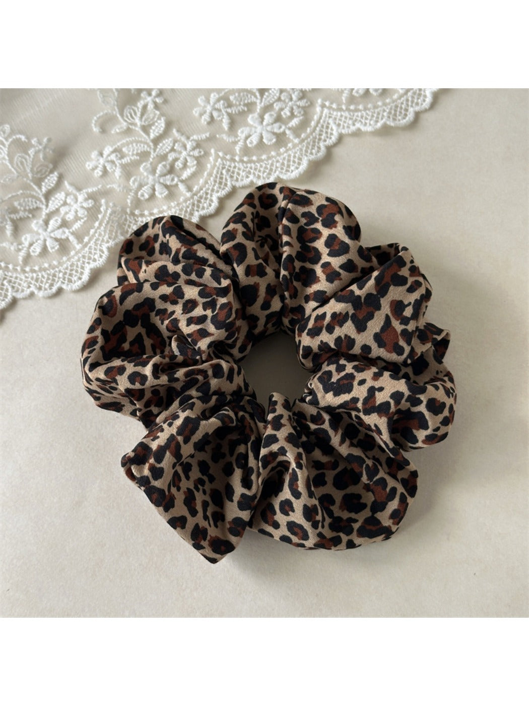 Gifty - Vintage Leopard Print Hair Ties