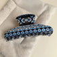 Beau - Geometric-Print Tapered Hair Claw