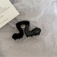 Beau - Simple Wavy Geometric Acetate Claw Clip