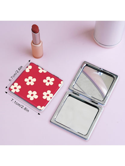 Mirroray - Y2K Patterned Portable Foldable Makeup Mirror