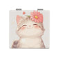 Mirroray - Cute Cartoon Cat Folding Compact Makeup Mirror