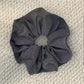 Gifty - Simple Ruffled Polyester Fabric Hair Scrunchie