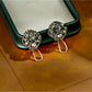 Earedge - Versatile Openwork Quadrilateral Earrings