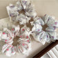 Gifty - Lace with Floral Print Scrunchie