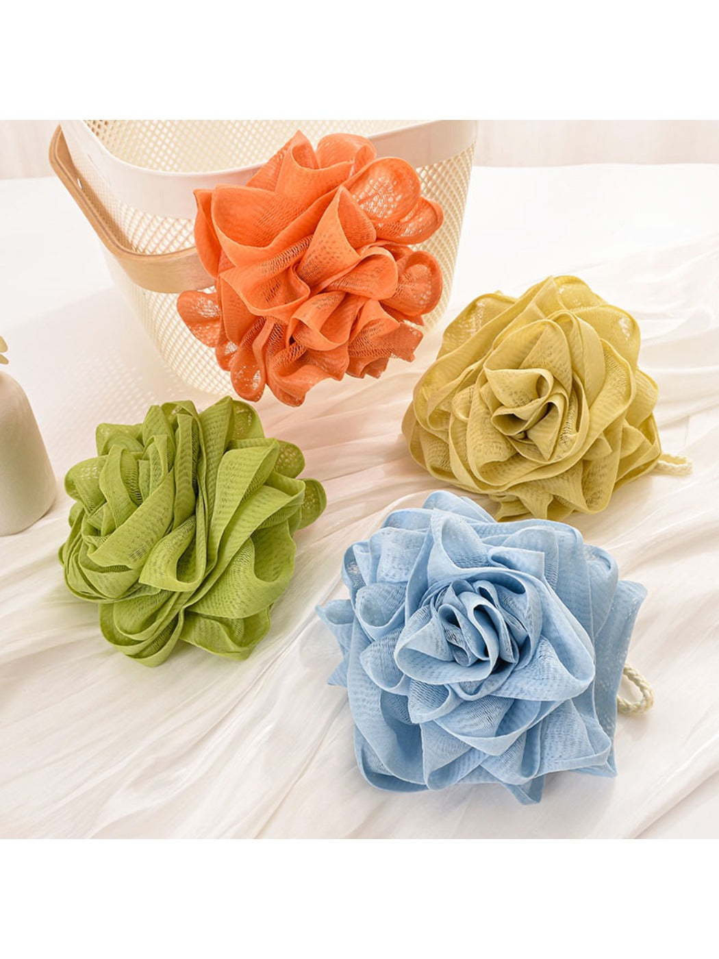 Papo - Candy Color Rose Shower Puff