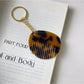 Keypus - Heart Shaped Mirror Comb Keychain