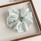 Gifty - Polyester Contrast Trim Oversized Scrunchie