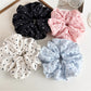 Gifty - Polka Dot Ruched Polyester Scrunchie