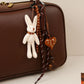 Keypus - Cartoon Rabbit Heart Pendant Bag Charm Keychain