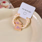 Gifty - Colorful Patterned Hair Ties - 2 Pack