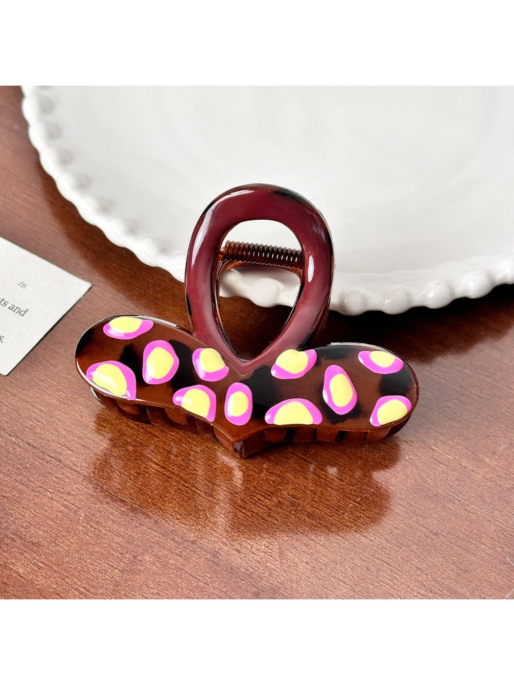 Beau - High End Polka Dot Hair Clip