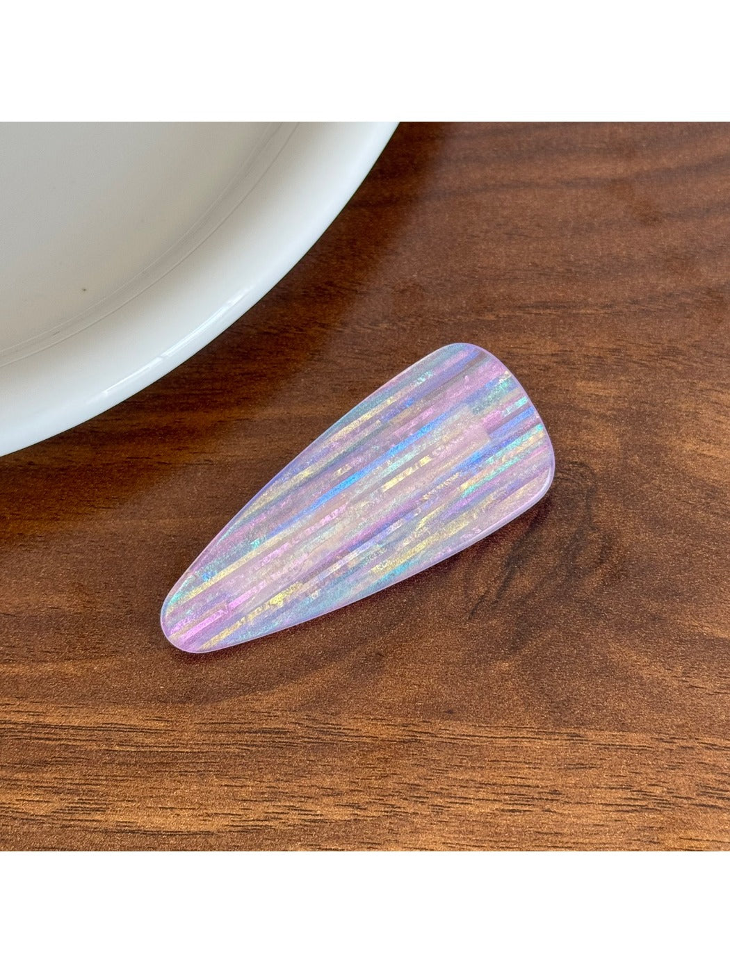 Beau - Acetic Acid Colorful Water Droplet Hairpin