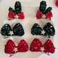 Beau - Christmas Sequin Star Bow Hair Accessories
